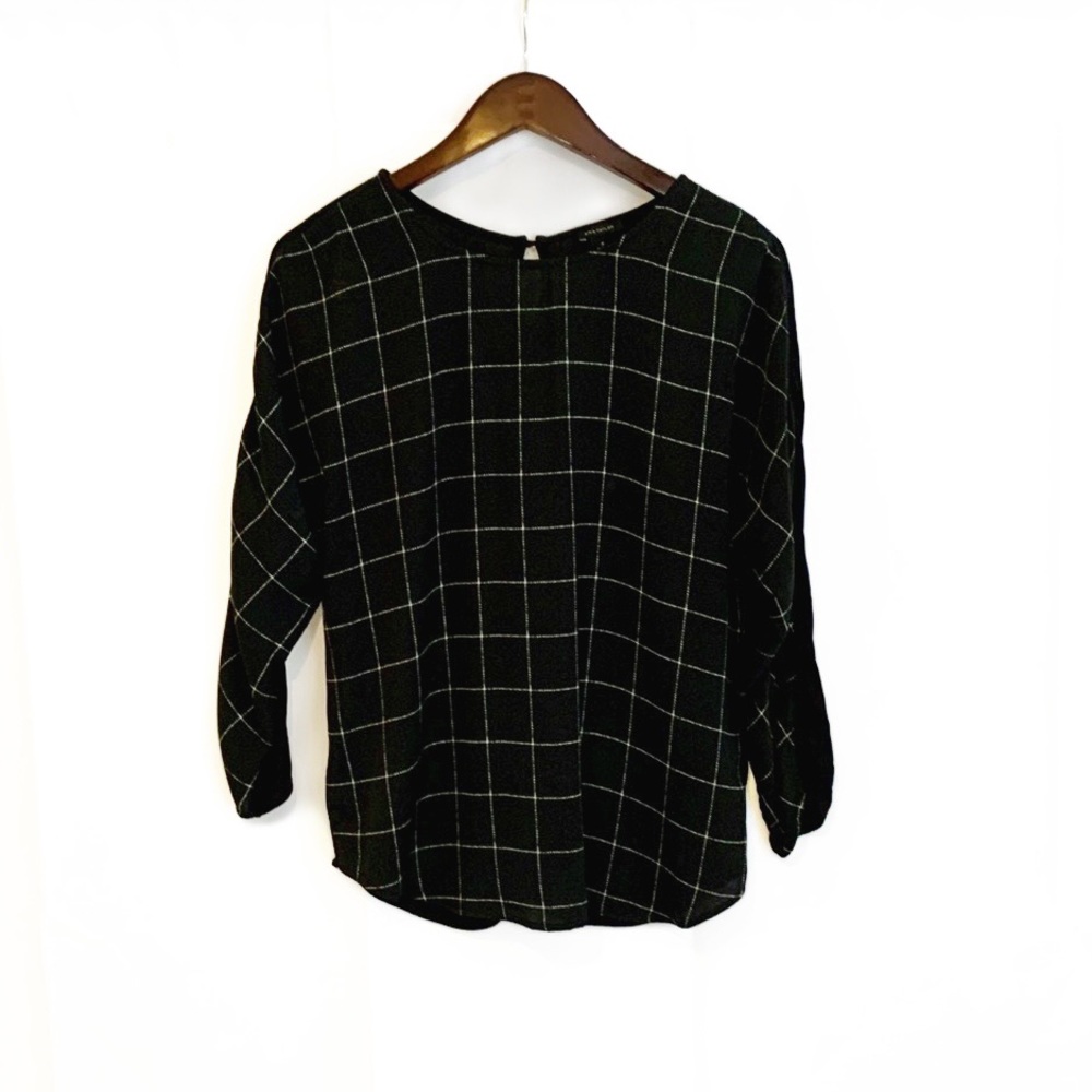 Ann Taylor Mixed Media Dolman Top